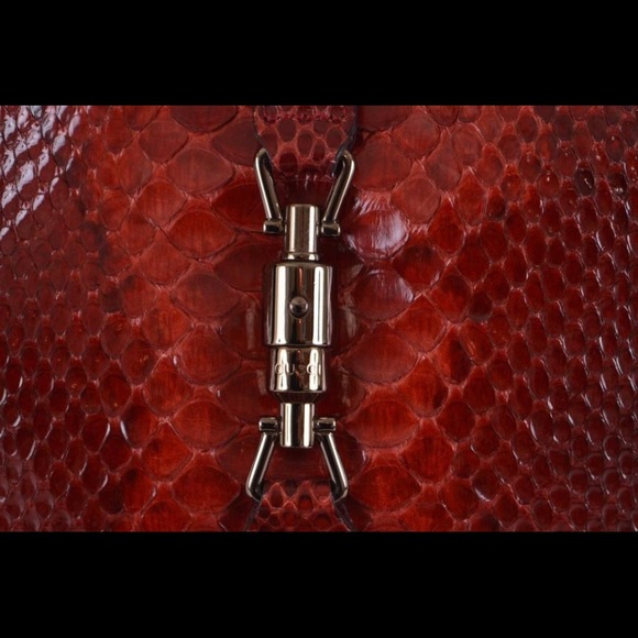 Gucci New Python Nouveau Fringe Hobo Bag - Picture 6 of 12